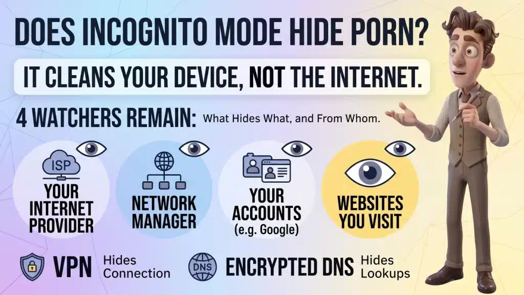 Does Incognito Mode Hide Porn? What It Actually Hides and From Whom